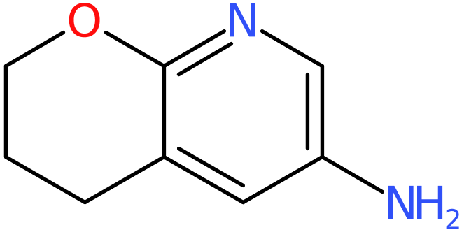 CAS: 1346447-21-9 | 3,4-Dihydro-2H-pyrano[2,3-b]pyridin-6-amine, NX21664