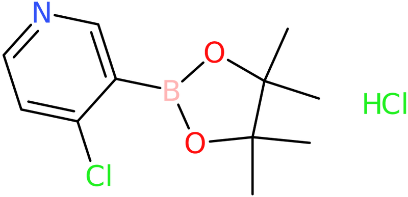 CAS: 2102671-51-0 | 4-Chloropyridine-3-boronic acid, pinacol ester hydrochloride, >97%, NX34037