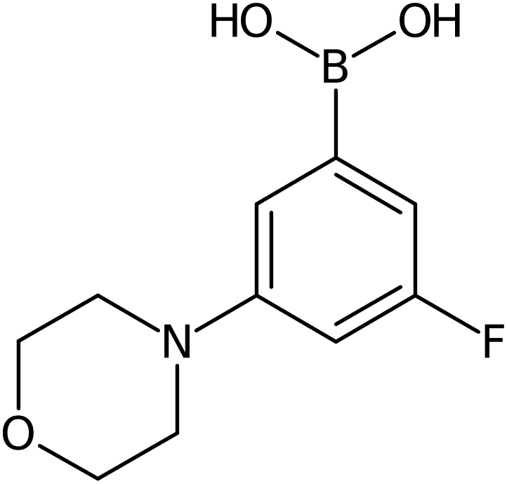 CAS: 1217500-95-2 | 3-Fluoro-5-morpholinophenylboronic acid, >98%, NX17830