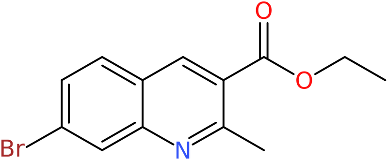 CAS: 948290-16-2 | 7-Bromo-2-methylquinoline-3-carboxylic acid ethyl ester, NX70428