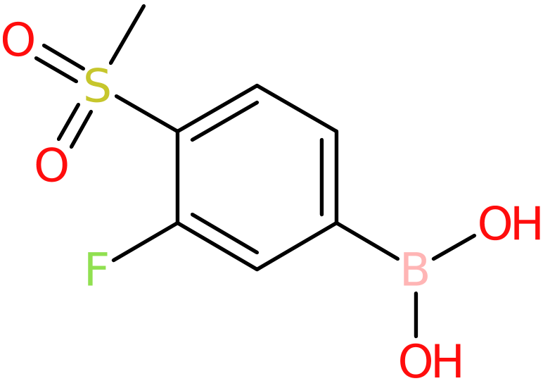 CAS: 648904-83-0 | 3-Fluoro-4-(methylsulphonyl)benzeneboronic acid, NX56760