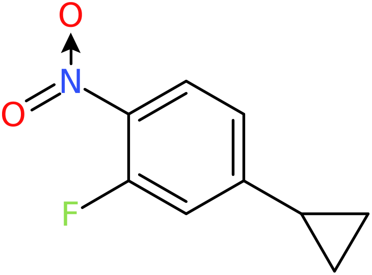 CAS: 932700-92-0 | 4-Cyclopropyl-2-fluoro-1-nitrobenzene, NX69506