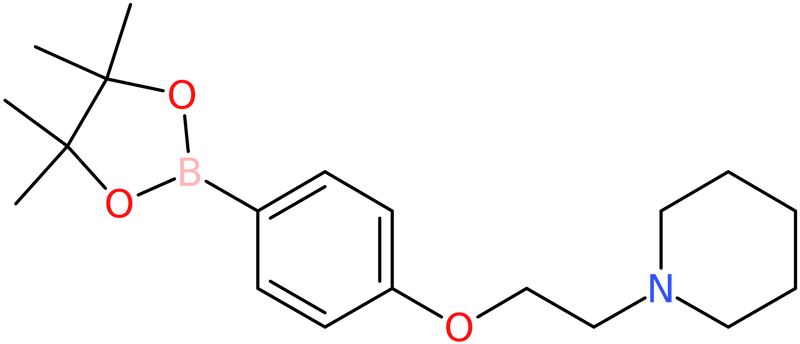 CAS: 934586-49-9 | 4-[2-(Piperidin-1-yl)ethoxy]benzeneboronic acid, pinacol ester, >95%, NX69633