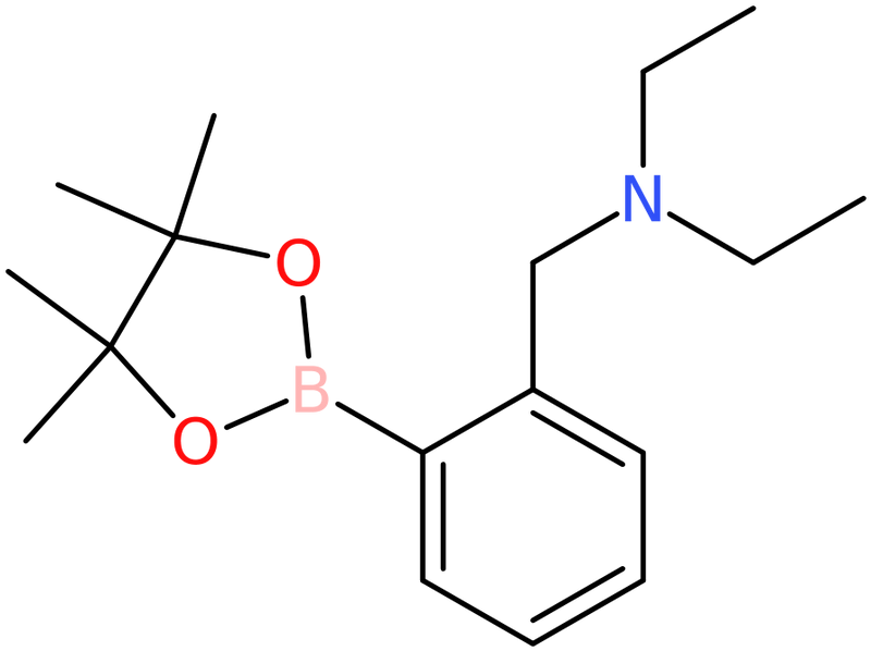 CAS: 1012785-46-4 | Diethyl({[2-(tetramethyl-1,3,2-dioxaborolan-2-yl)phenyl]methyl})amine, NX10933