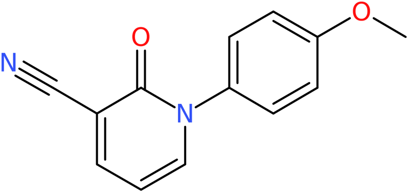 CAS: 929000-87-3 | 1,2-Dihydro-1-(4-methoxyphenyl)-2-oxopyridine-3-carbonitrile, >96%, NX69328