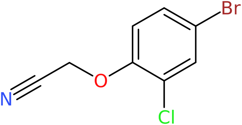 CAS: 951918-41-5 | 2-(4-Bromo-2-chlorophenoxy)acetonitrile, >95%, NX70715