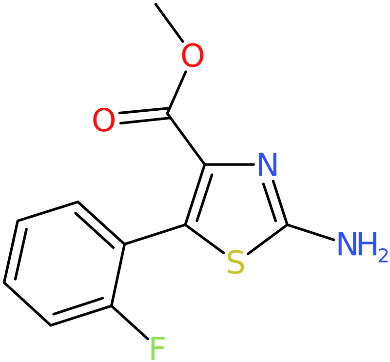 CAS: 886361-38-2 | Methyl 2-amino-5-(2-fluorophenyl)-1,3-thiazole-4-carboxylate, NX66565