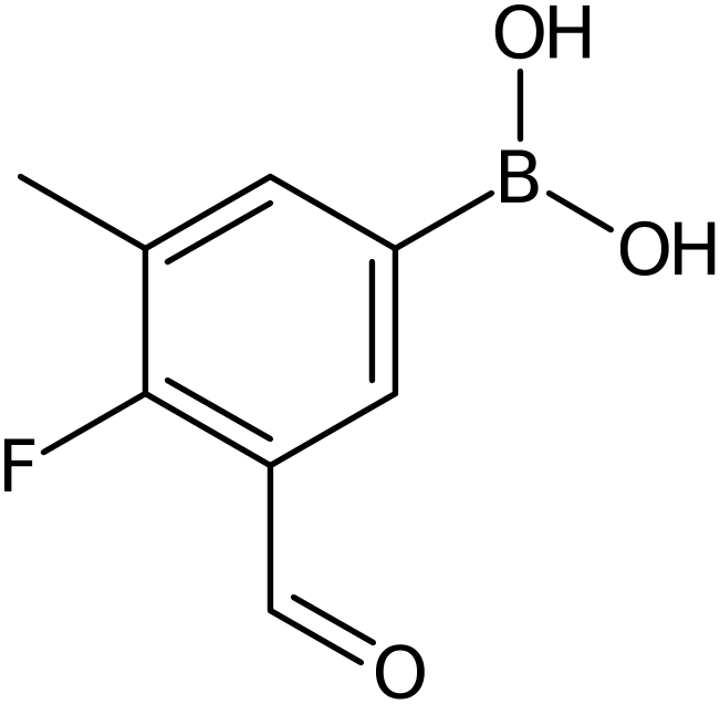 CAS: 1310384-23-6 | 4-Fluoro-3-formyl-5-methylphenylboronic acid, >98%, NX20673