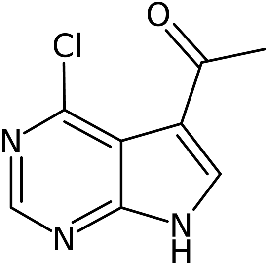 CAS: 1363381-59-2 | 1-(4-Chloro-7h-pyrrolo[2,3-d]pyrimidin-5-yl)ethanone, >97%, NX22299