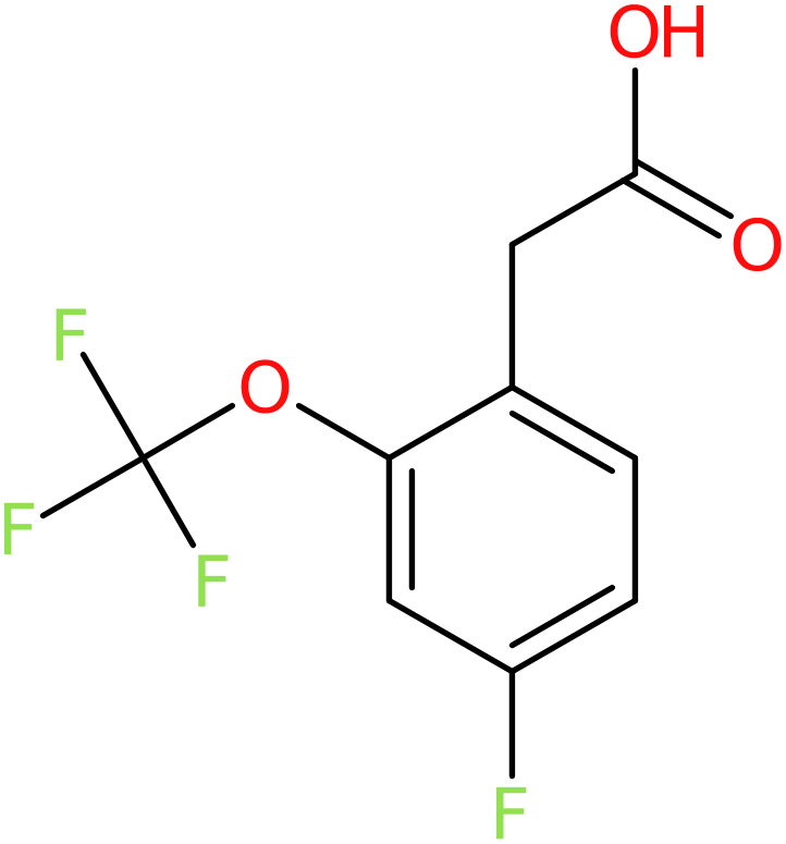 CAS: 1323966-19-3 | 4-Fluoro-2-(trifluoromethoxy)phenylacetic acid, >98%, NX21047