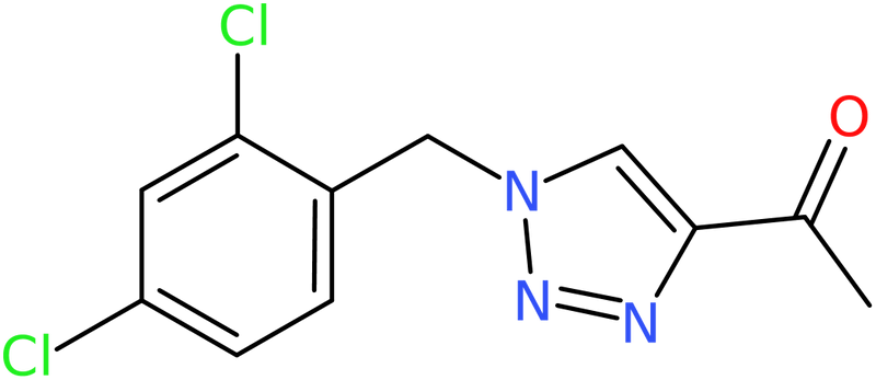 CAS: 1443291-27-7 | 1-{1-[(2,4-Dichlorophenyl)methyl]-1H-1,2,3-triazol-4-yl}ethan-1-one, NX24497