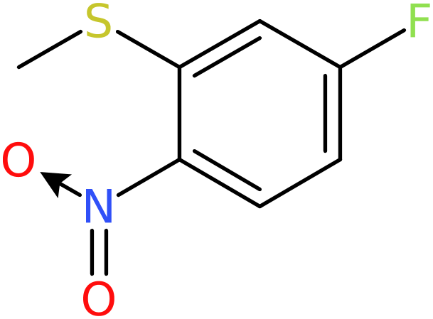 CAS: 78227-84-6 | 4-Fluoro-2-(methylsulfanyl)-1-nitrobenzene, >98%, NX61892