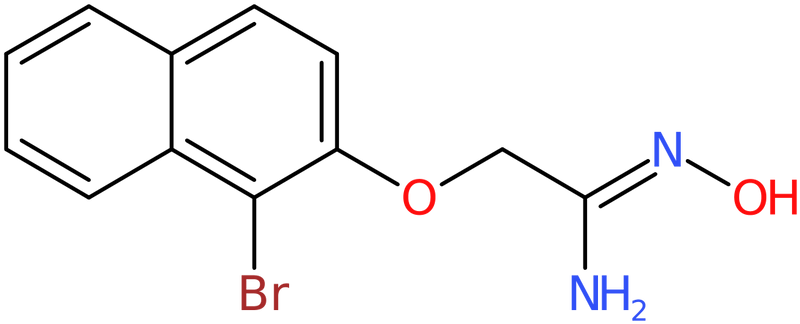 CAS: 884504-67-0 | 2-[1-Bromo(2-naphthyloxy)]-1-(hydroxyimino)ethylamine, >90%, NX66217