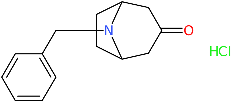 CAS: 83393-23-1 | 8-Benzyl-8-azabicyclo[3.2.1]octan-3-one hydrochloride, NX63173