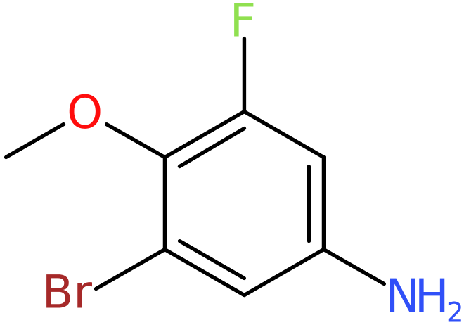 CAS: 875664-44-1 | 3-Bromo-5-fluoro-4-methoxyaniline, >98%, NX65698