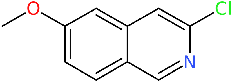 CAS: 82117-20-2 | 3-Chloro-6-methoxyisoquinoline, NX62810