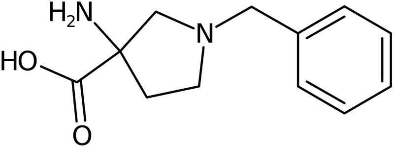 CAS: 145602-87-5 | 3-Amino-1-benzyl-pyrrolidine-3-carboxylic acid, >97%, NX24814