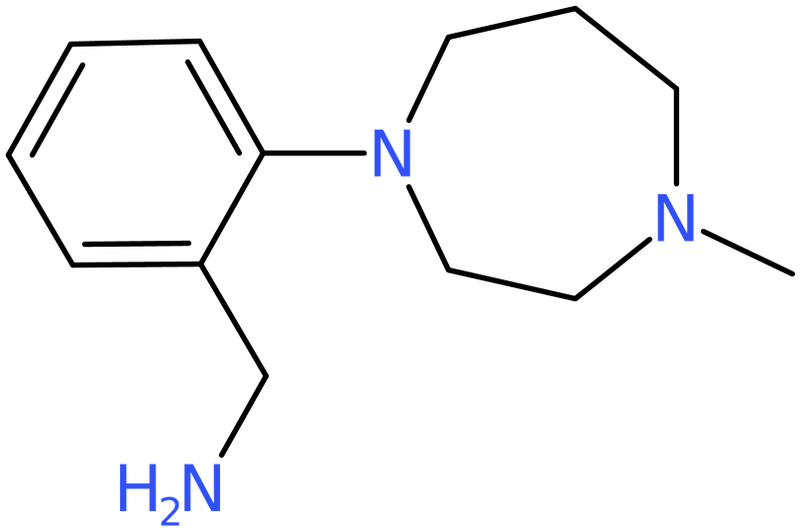 CAS: 915707-56-1 | 2-(4-Methylhomopiperazin-1-yl)benzylamine, >97%, NX68689