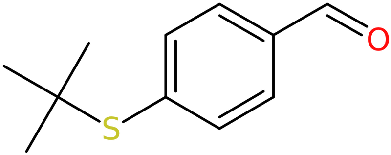 CAS: 88357-16-8 | 4-[(tert-Butyl)sulphanyl]benzaldehyde, NX66141