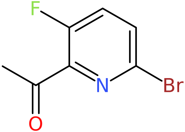 CAS: 1016228-01-5 | 1-(6-Bromo-3-fluoropyridin-2-yl)ethanone, >97%, NX11036
