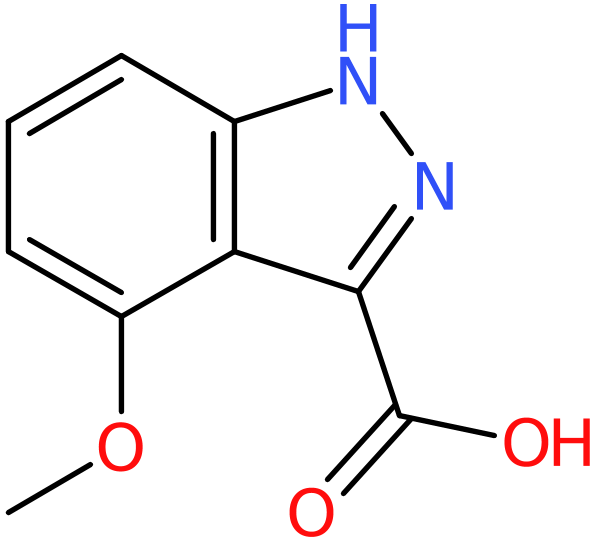 CAS: 865887-02-1 | 4-Methoxy-1H-indazole-3-carboxylic acid, NX64856