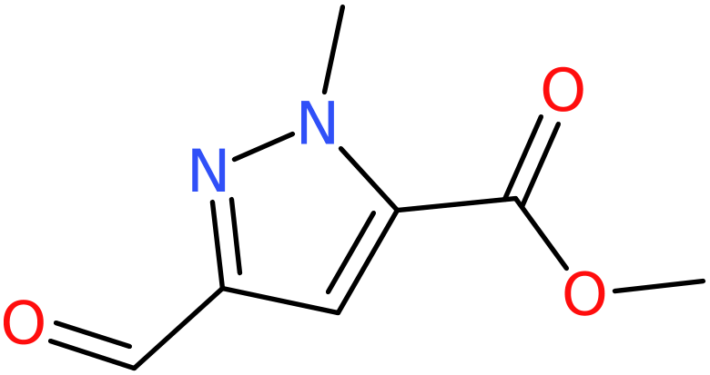 CAS: 1031351-95-7 | Methyl 3-formyl-1-methyl-1h-pyrazole-5-carboxylate, >97%, NX11810