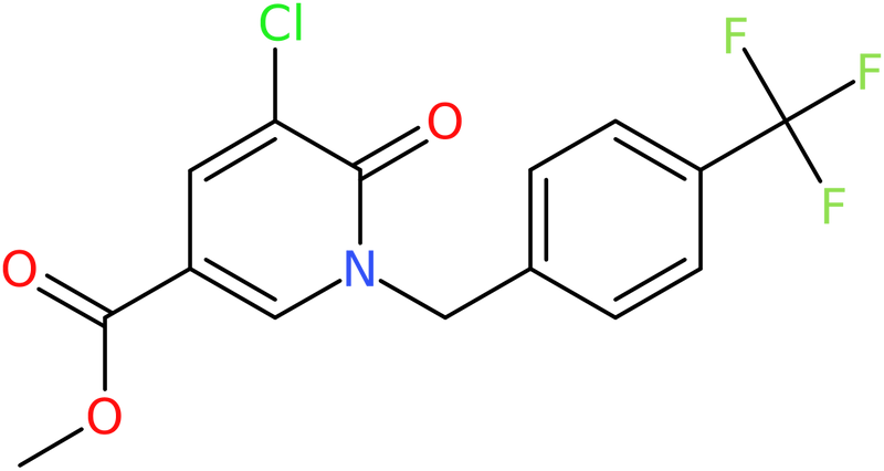 CAS: 937602-45-4 | Methyl 5-chloro-1,6-dihydro-6-oxo-1-[4-(trifluoromethyl)benzyl]pyridine-3-carboxylate, NX69836