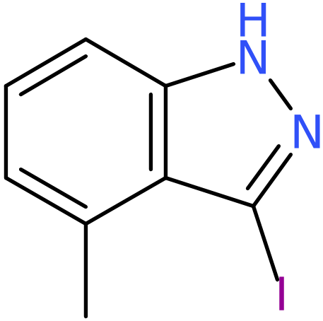 CAS: 885522-63-4 | 3-Iodo-4-methyl-1H-indazole, NX66394