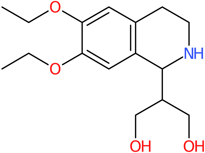 CAS: 98661-43-9 | 2-(6,7-Diethoxy-1,2,3,4-tetrahydro-isoquinolin-1-yl)-propane-1,3-diol, NX71722