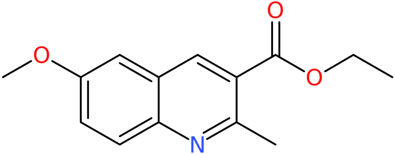 CAS: 86210-92-6 | 6-Methoxy-2-methylquinoline-3-carboxylic acid ethyl ester, NX64633