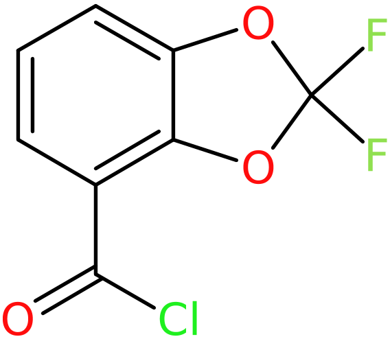 CAS: 143096-86-0 | 2,2-Difluoro-1,3-benzodioxole-4-carbonyl chloride, NX24116