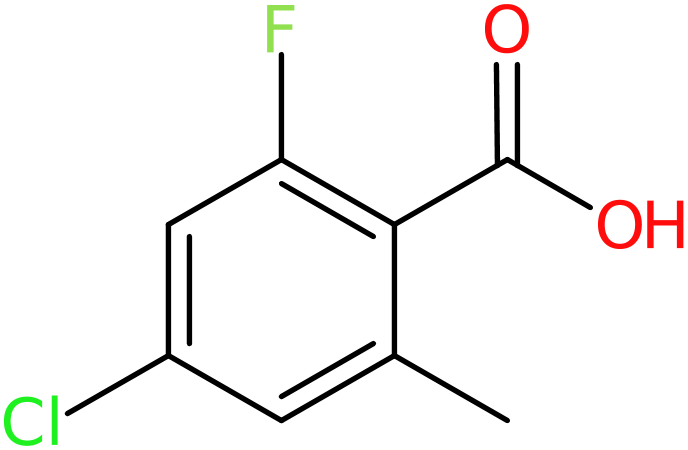 CAS: 1427395-43-4 | 4-Chloro-2-fluoro-6-methylbenzoic acid, >95%, NX23943