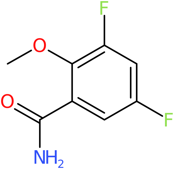 CAS: 874804-09-8 | 3,5-Difluoro-2-methoxybenzamide, >97%, NX65625