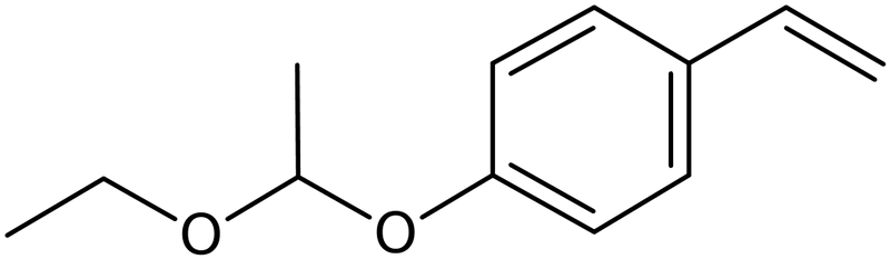 CAS: 157057-20-0 | 1-Ethenyl-4-(1-ethoxyethoxy)benzene, NX26522