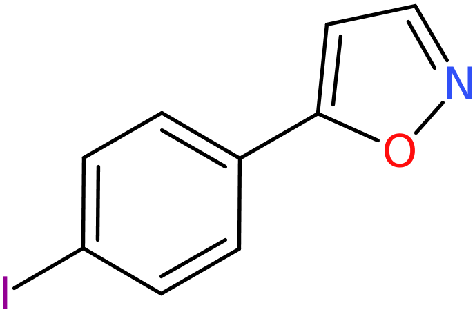 CAS: 160377-48-0 | 5-(4-Iodophenyl)isoxazole, NX27017