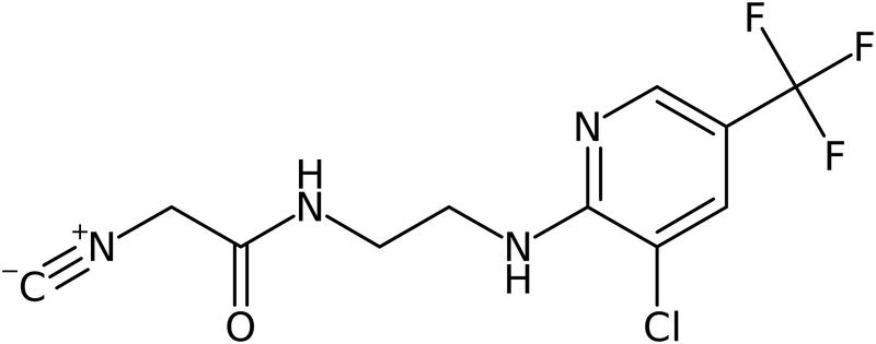 CAS: 1452577-23-9 | N-(2-{[3-Chloro-5-(trifluoromethyl)pyridin-2-yl]amino}ethyl)-2-isocyanoacetamide, NX24749