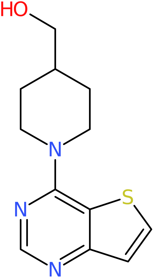 CAS: 910037-26-2 | [1-(Thieno[3,2-d]pyrimidin-4-yl)piperidin-4-yl]methanol, >97%, NX68230