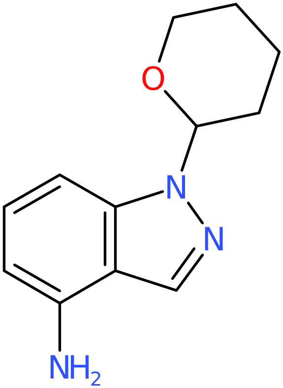 CAS: 1053655-57-4 | 4-Amino-1-(tetrahydro-2H-pyran-2-yl)-1H-indazole, NX12581