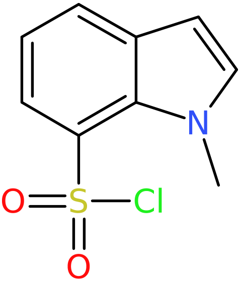 CAS: 941716-95-6 | 1-Methyl-1H-indole-7-sulphonyl chloride, >97%, NX70076