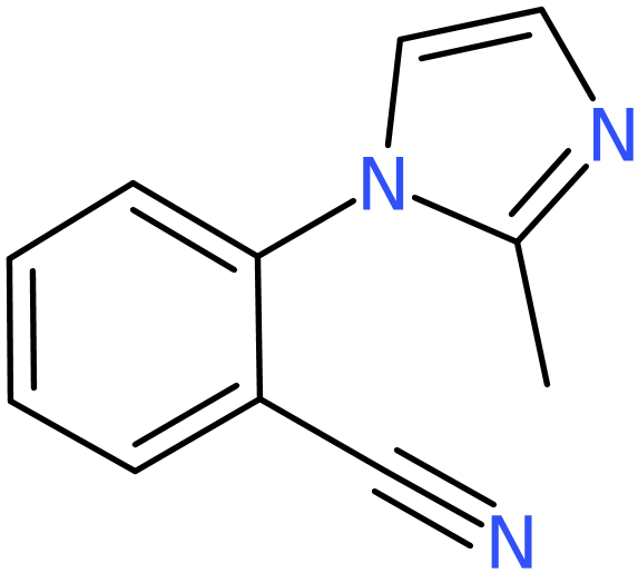 CAS: 892502-27-1 | 2-(2-Methyl-1H-imidazol-1-yl)benzonitrile, >95%, NX67314