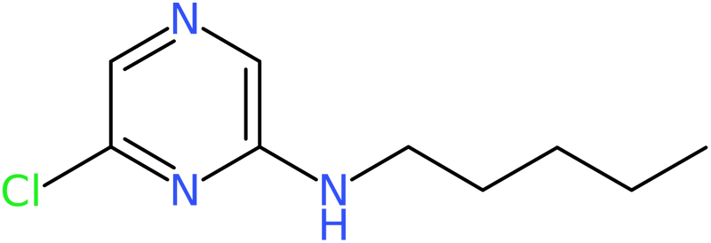 CAS: 951884-01-8 | 2-Chloro-6-(pentylamino)pyrazine, NX70634