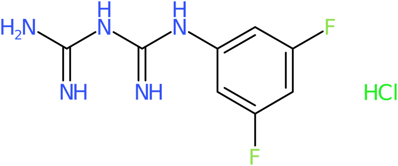 CAS: 1030829-66-3 | 1-(3,5-Difluorophenyl)biguanide hydrochloride, >97%, NX11803