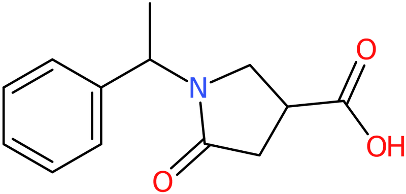 CAS: 96449-93-3 | 5-Oxo-1-(1-phenylethyl)pyrrolidine-3-carboxylic acid, NX71381