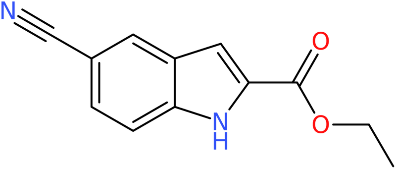 CAS: 105191-13-7 | Ethyl 5-cyano-1H-indole-2-carboxylate, NX12519