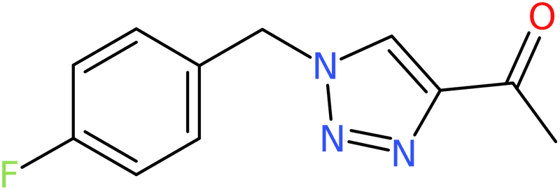 CAS: 1355359-02-2 | 1-{1-[(4-Fluorophenyl)methyl]-1H-1,2,3-triazol-4-yl}ethan-1-one, NX22102