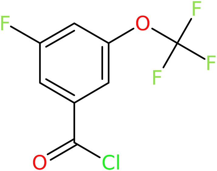 CAS: 1352999-78-0 | 3-Fluoro-5-(trifluoromethoxy)benzoyl chloride, NX21897