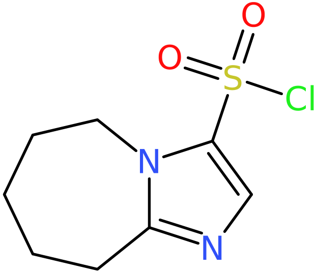 CAS: 914637-93-7 | 6,7,8,9-Tetrahydro-5H-imidazo[1,2-a]azepine-3-sulphonyl chloride, >95%, NX68629