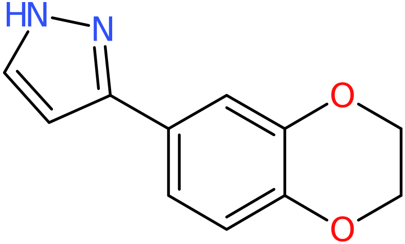 CAS: 1019007-45-4 | 3-(2,3-Dihydro-1,4-benzodioxin-6-yl)-1H-pyrazole, NX11308