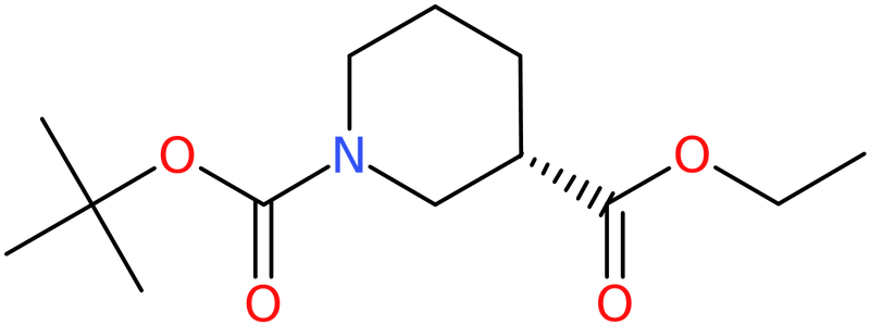 CAS: 191599-51-6 | 1-tert-Butyl 3-ethyl (3S)-(+)-piperidine-1,3-dicarboxylate, NX31825