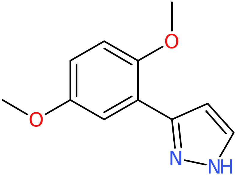 CAS: 181122-45-2 | 3-(2,5-Dimethoxyphenyl)-1H-pyrazole, NX30381